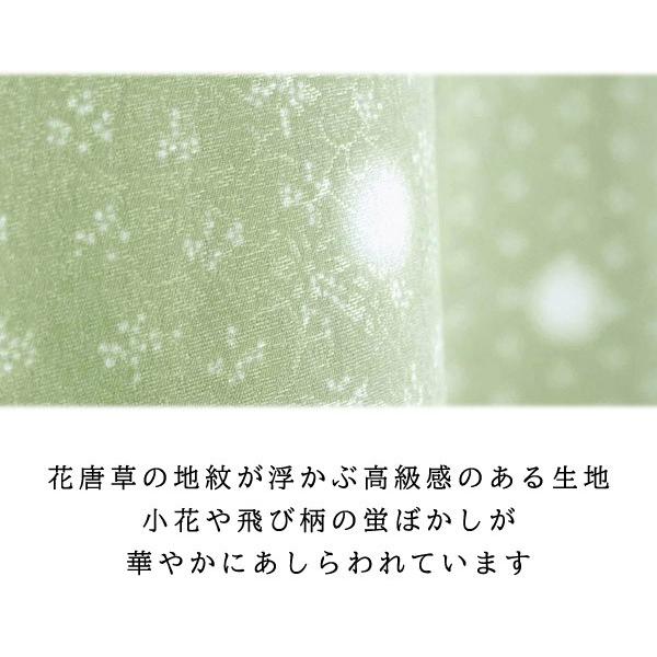 洗える 着物 単品 袷 小紋 仕立て上がり M L 蛍ぼかし 選べる 5色