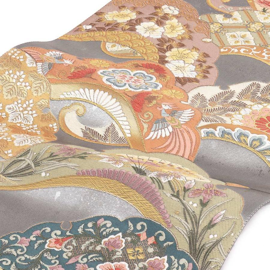 Kisste（キステ） 帯 袋帯 留袖用帯 フォーマル 西陣織 留袖帯 灰色 松