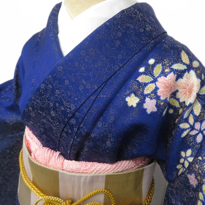 ☆きもの北條☆ 桐屋 翠山工房 徳永憲峯 振袖 正絹 辻が花 絞り 金通し