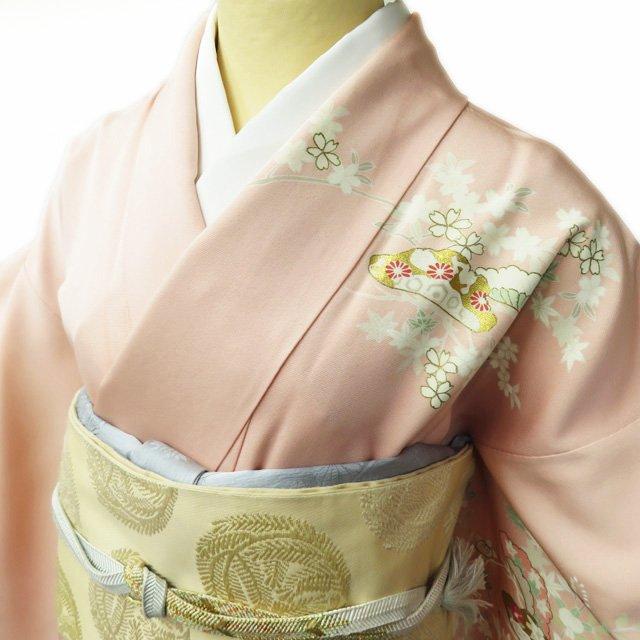 FINAL PRICE ／ 特選 訪問着 着物 中古 正絹 袷 フォーマル 松 梅 桜