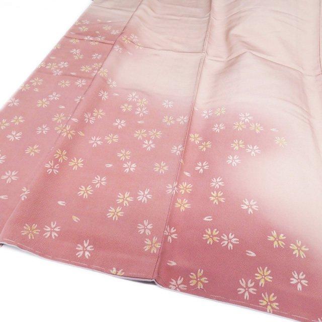 FINAL PRICE ／ 付下げ 付け下げ 訪問着 着物 未使用 正絹 花模様 桜