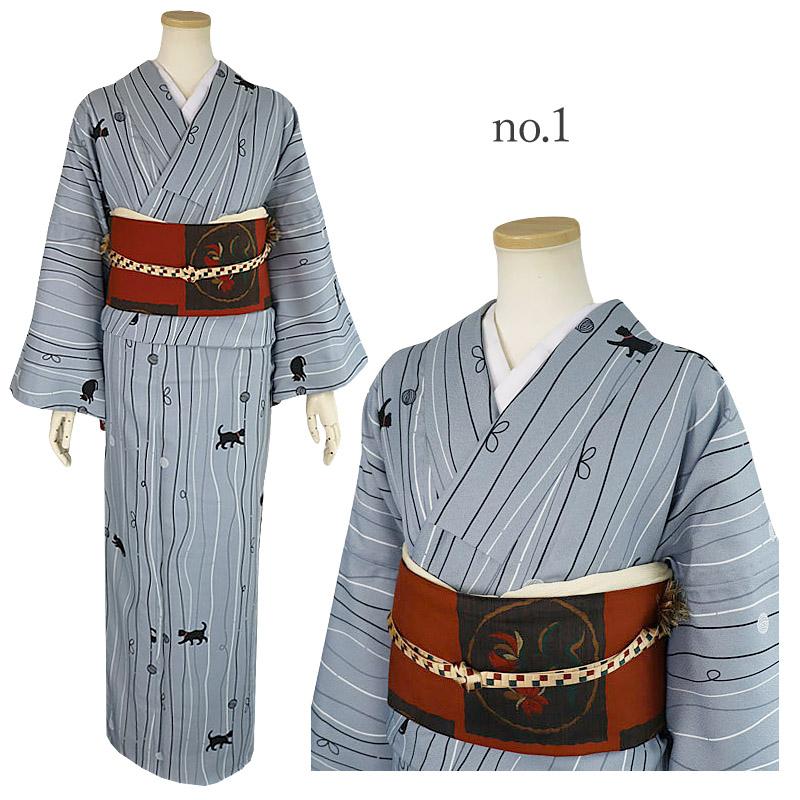 洗える着物 単衣 単衣の着物 洗える 小紋 仕立て上がり Sサイズ M