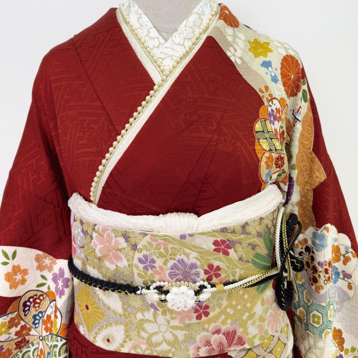 帯締め 帯揚げ 重衿 刺繍半衿 セット 帯び締め 帯しめ 帯締 帯〆 帯紐