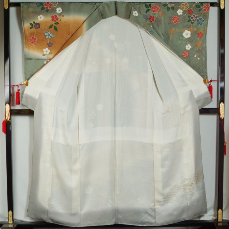 着物セット 訪問着・袋帯 2点 セット Mサイズ 辻が花模様 絞り染め