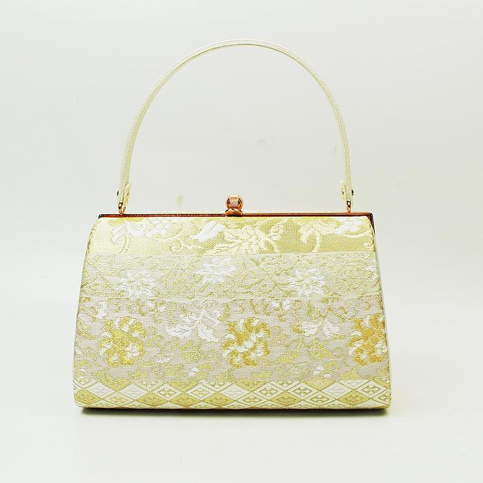 草履バッグセット 留袖 訪問着に 白 金 フォーマル 日本製 送料無料