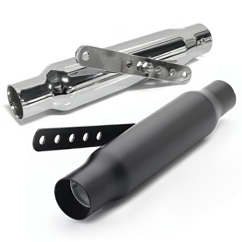 バイク 汎用 キャブトン シガー マフラー サイレンサー 差込内径45mm径