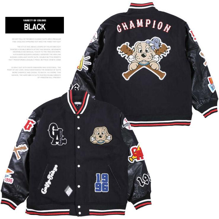 GALFY（ガルフィー） スタジャン メンズ 大きいサイズ 復活わんわん