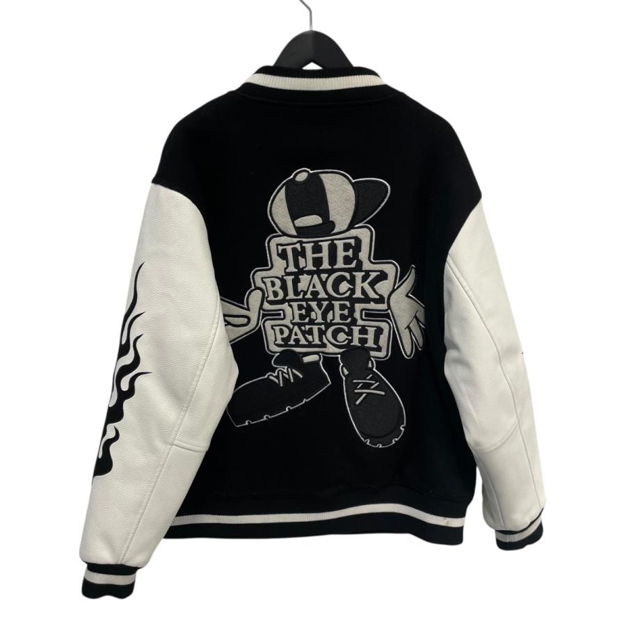 BlackEyePatch（ブラックアイパッチ） スタジャン ブラック×ホワイト