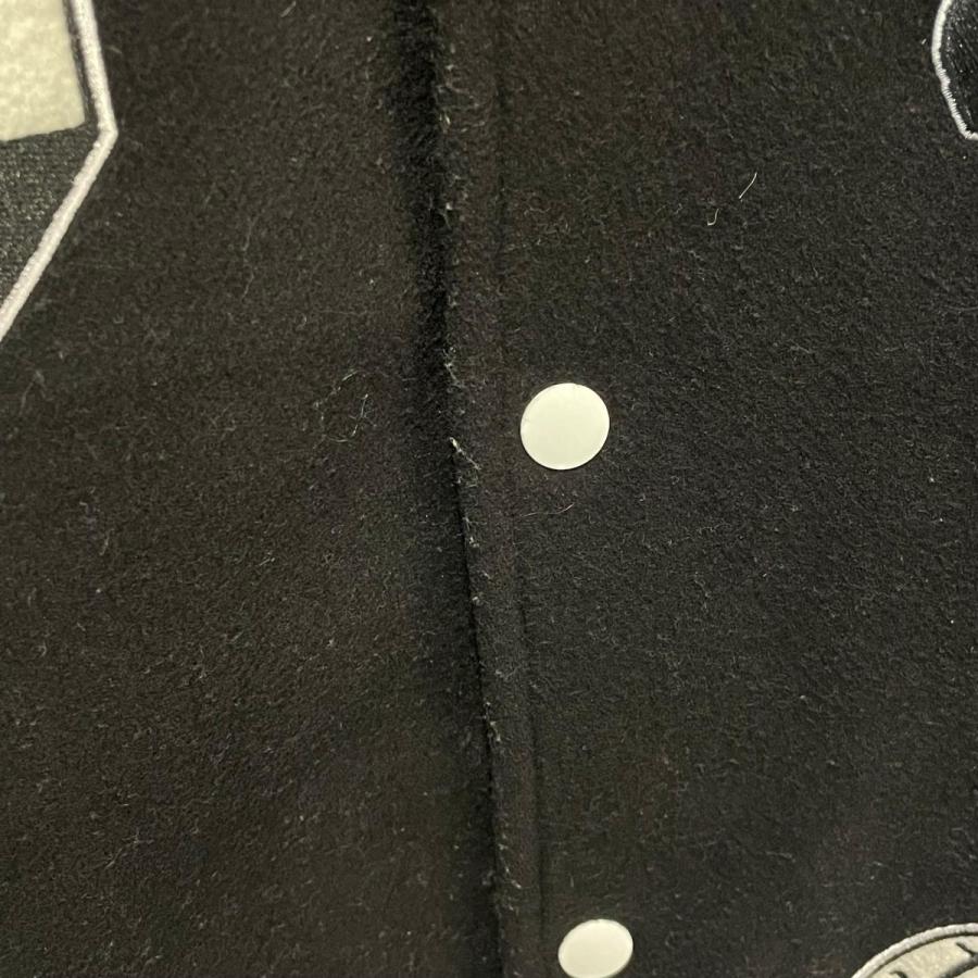 BlackEyePatch（ブラックアイパッチ） スタジャン ブラック×ホワイト