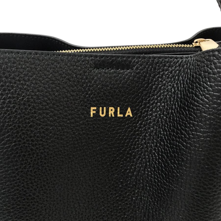 FURLA（フルラ） バケツ型ショルダーバッグ ブラック : カインドオル