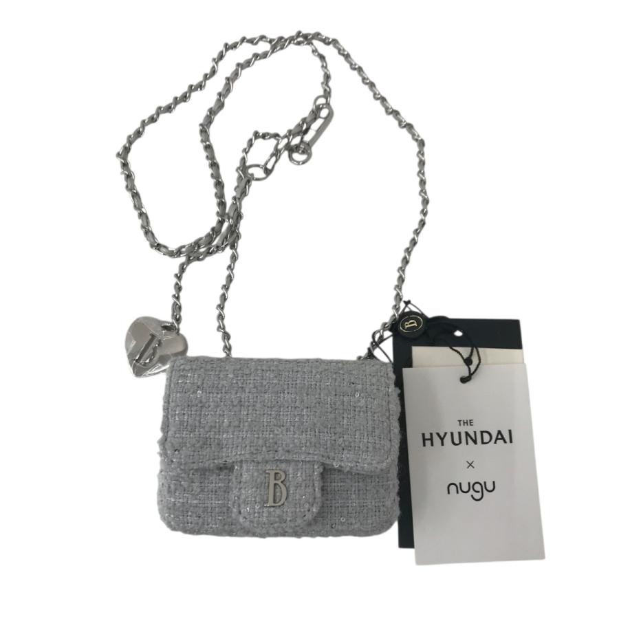 ザ バーネット The Barnnet Mint Tweed Chain Belt Mini Bag