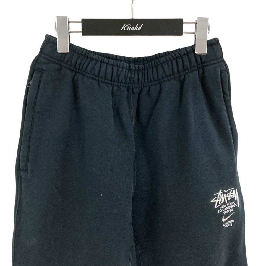NIKE（ナイキ） 【値下げ】NIKE×stussy 裏起毛スウェットパンツ