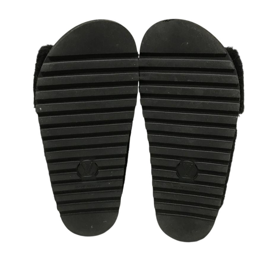 LOUIS VUITTON（ルイ・ヴィトン） ムートンサンダル 1AA1VI ブラック