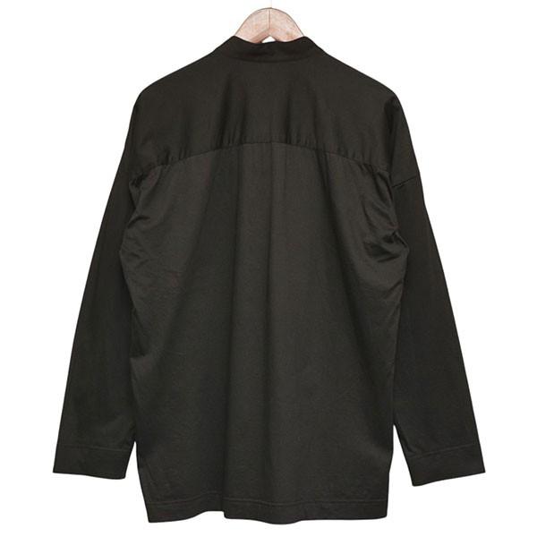 HOMME PLISSE ISSEY MIYAKE プルオーバーシャツ HP46JJ336 ブラック