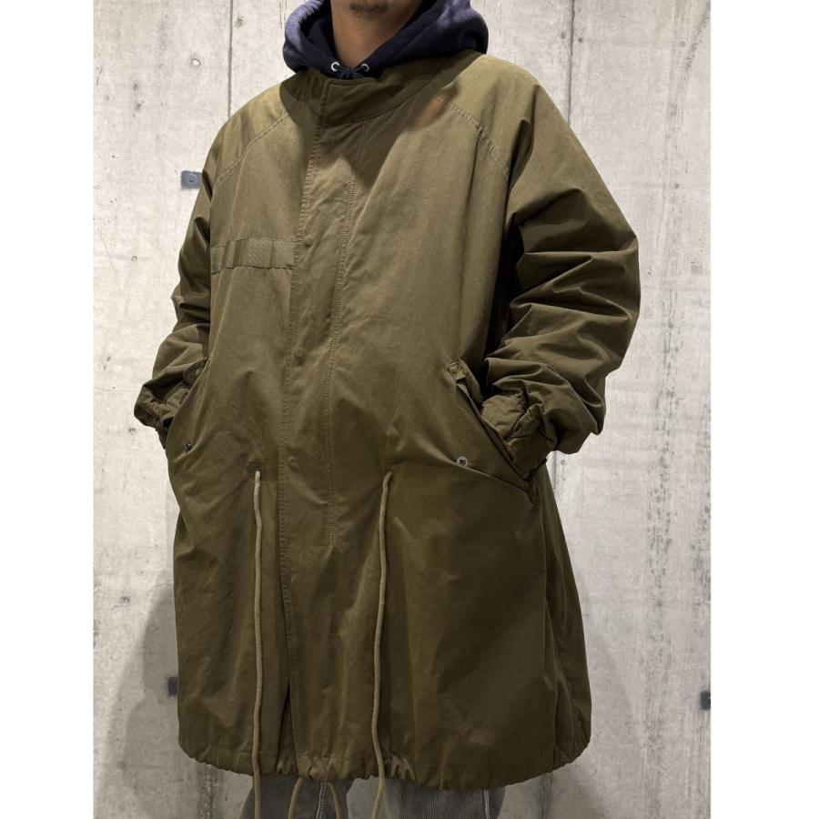 エケベリア echeveria waxed weather m-65 fishtail parkaワックス