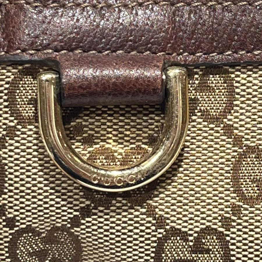 GUCCI（グッチ） GUCCI GGキャンバス ハンドバッグ 145750 ベージュ