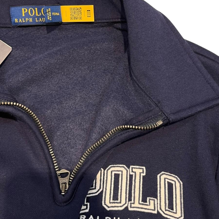POLO RALPH LAUREN（ポロ・ラルフローレン） ロゴ刺繍 裏起毛 ハーフ