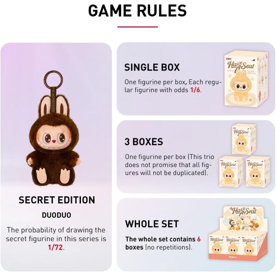 POP MART（ポップマート） POP MART THE MONSTERS Have a Seat