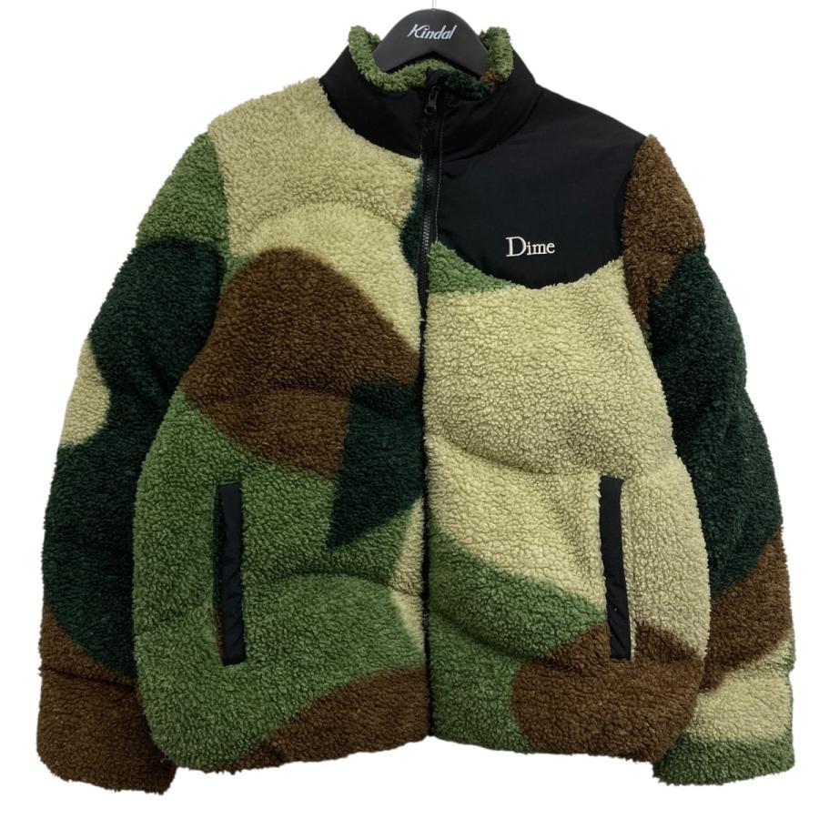Dime（ダイム） 【値下げ】Dime ダウンジャケット グリーン×ブラウン