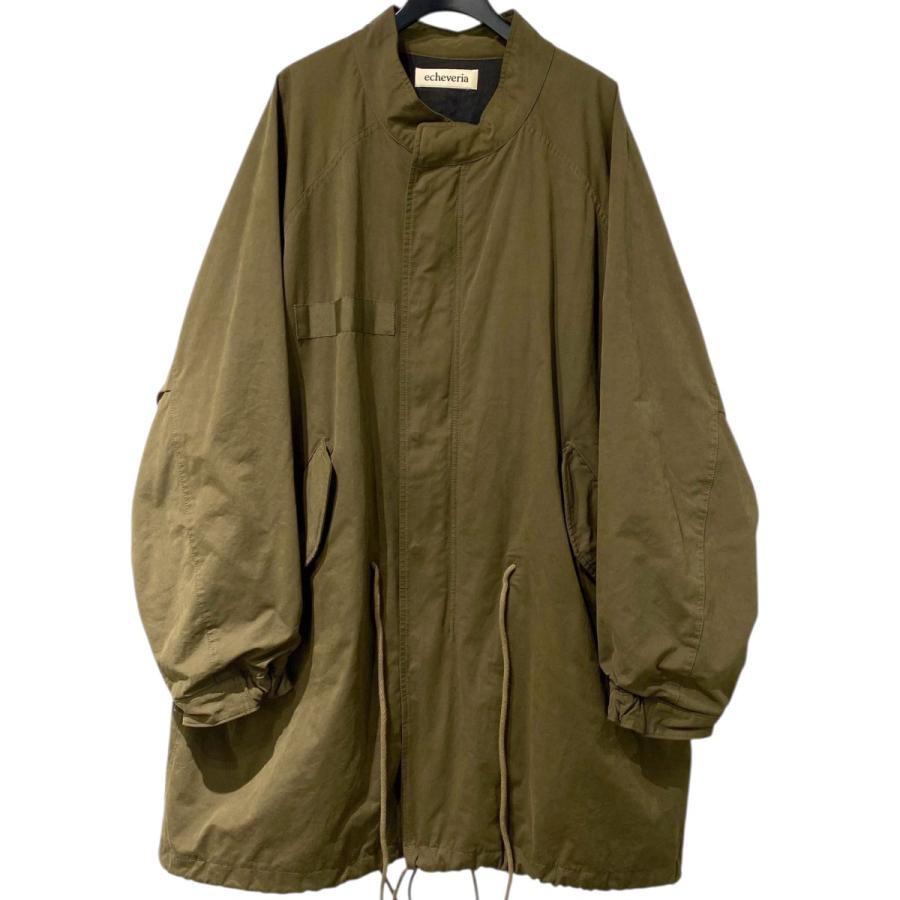 エケベリア echeveria waxed weather m-65 fishtail parkaワックス