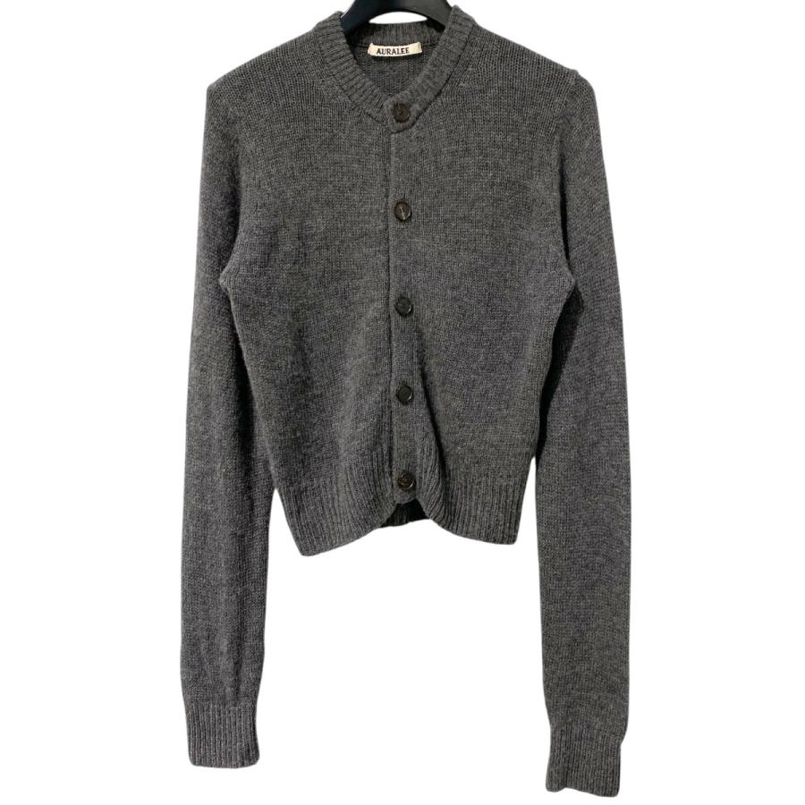 AURALEE（オーラリー） AURALEE WOOL CASHMERE SILK KNIT CARDIGAN