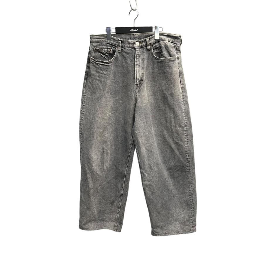 アプレッセ A．PRESSE Vintage Gray Denim Pants デニムパンツ 25AAP