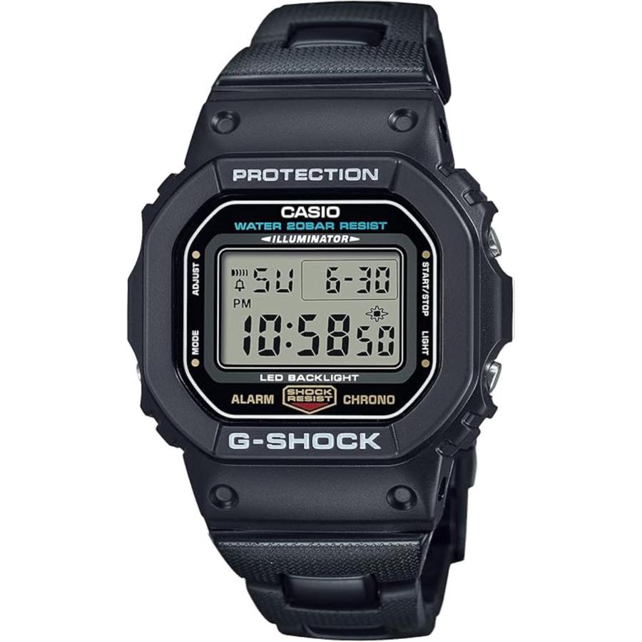 G-SHOCK カシオ DW-5600E 純正メタルコアバンド装着のカスタムモデル