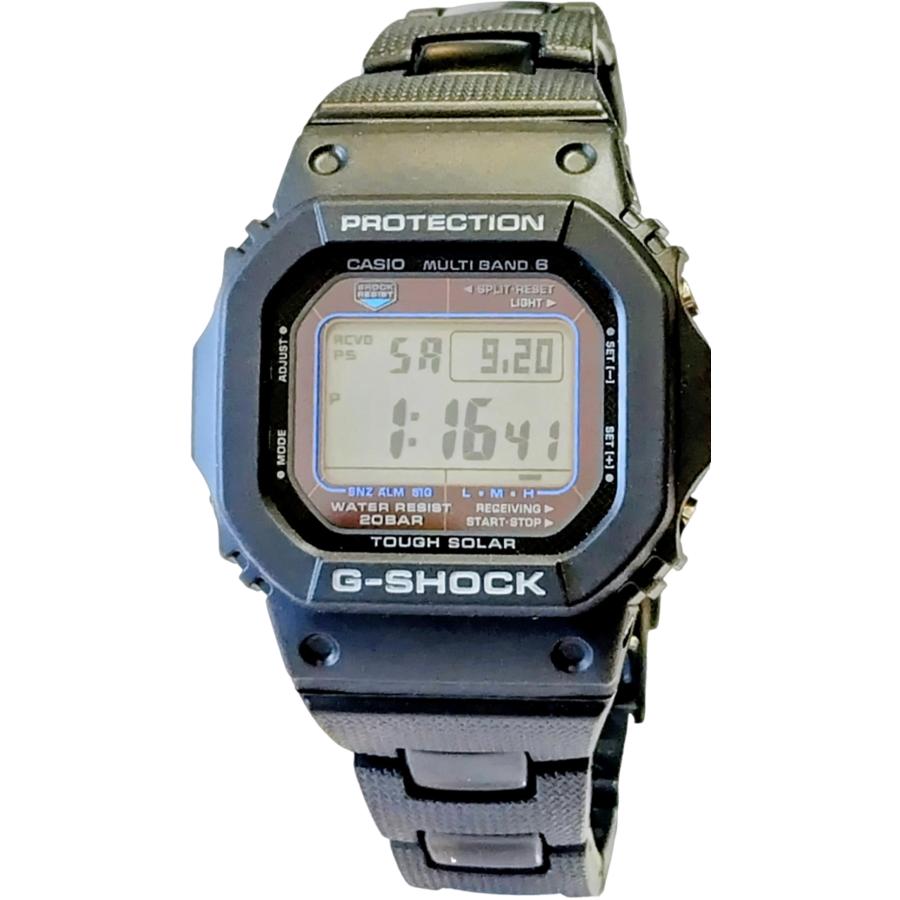 G-SHOCK GW-M5610U-1CJFメタルコアバンド装着のカスタムモデル