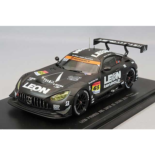 ミニカー/完成品 エブロ 1/43 LEON PYRAMID AMG 2021 スーパーGT GT300