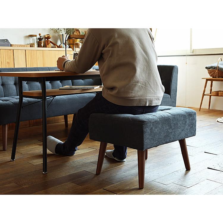 オットマン mild（ミルド）ディープブルータイプ オットマン スツール