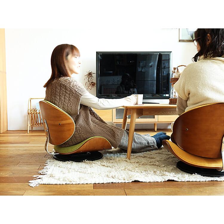 360度回転式ローラウンドチェアー KNOX（ノックス）ファブリックタイプ