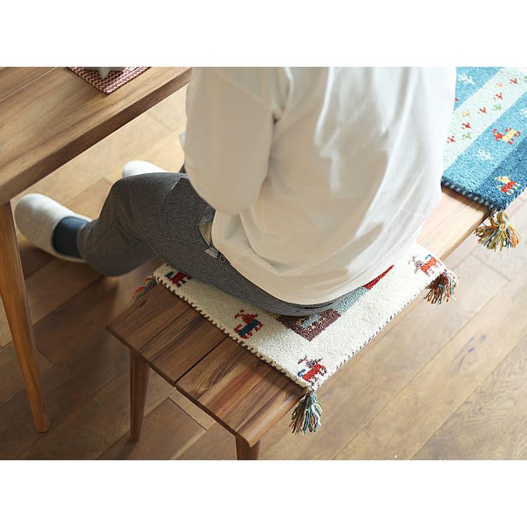 チェアパッド gabbeh（ギャッベ） チェアーマット チェアーパッド