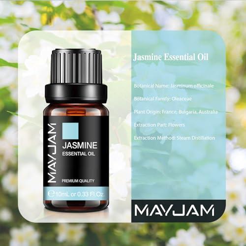 MAYJAM エッセンシャルオイル ジャスミン 10ml アロマオイル 精油