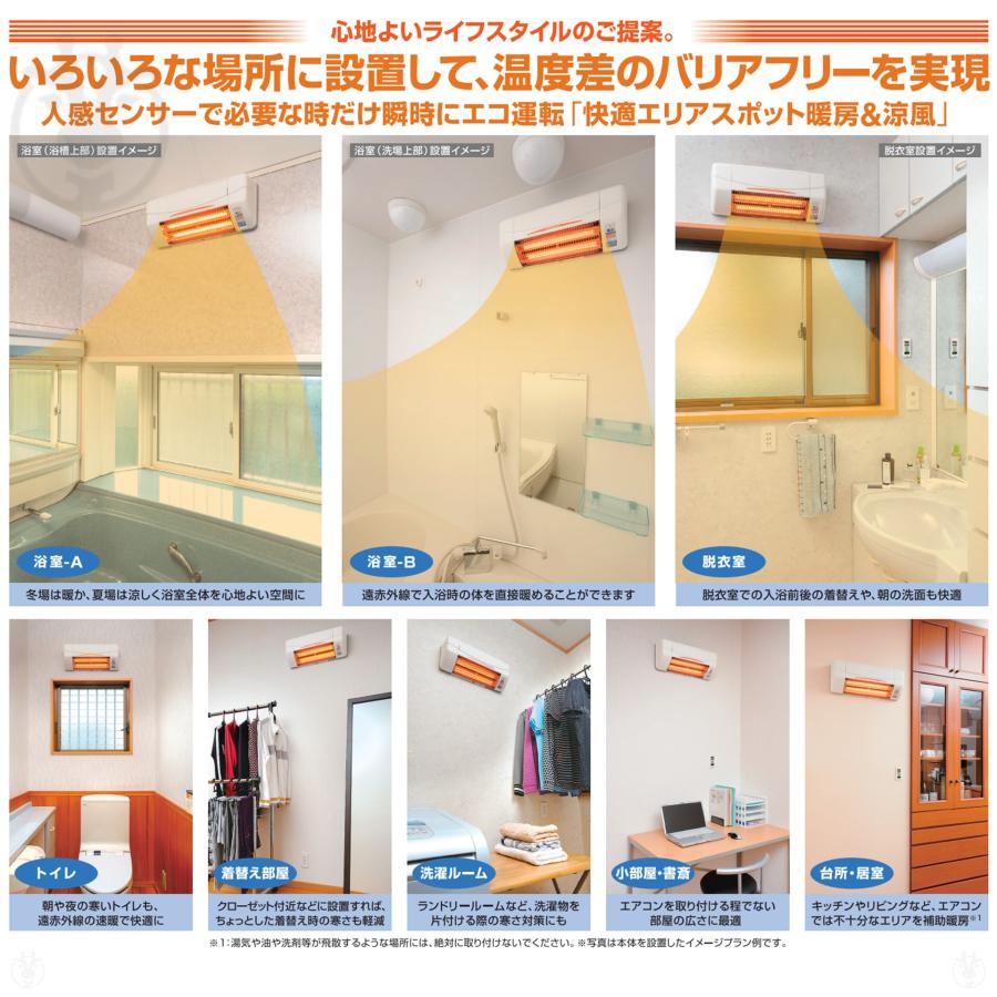 SDG-1200GSM 高須産業 涼風暖房機 非防水仕様 SDG-1200GS後継機種