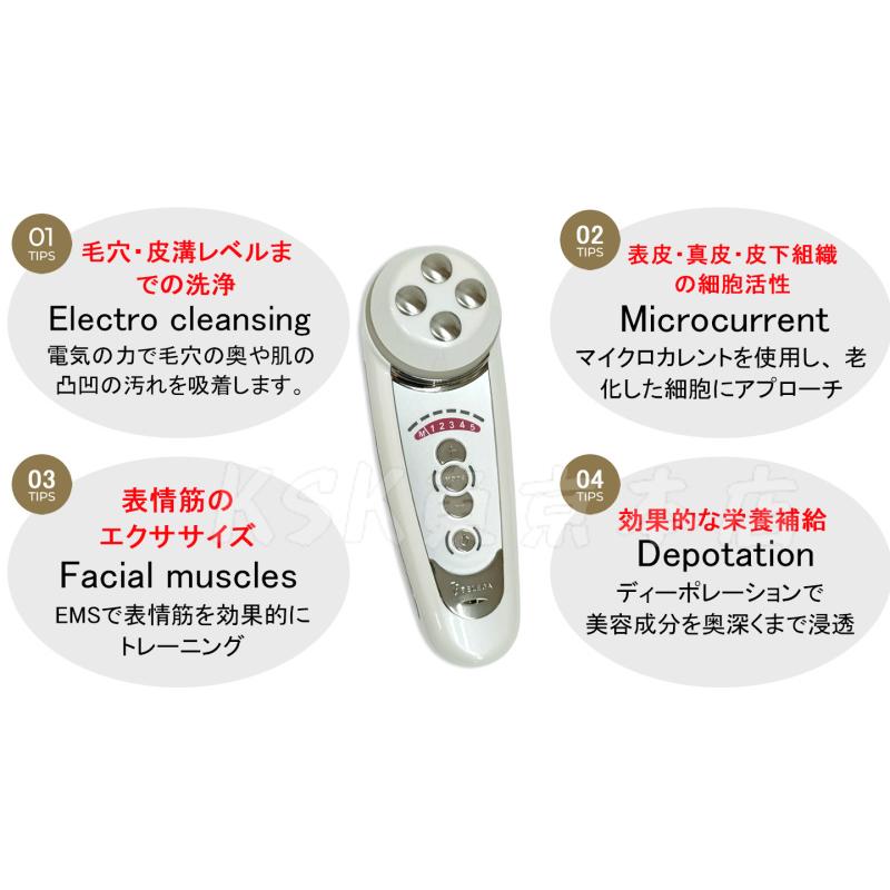 ベレガ（BELEGA） セルキュア4Tプラス 美顔器 EMS イオン導入