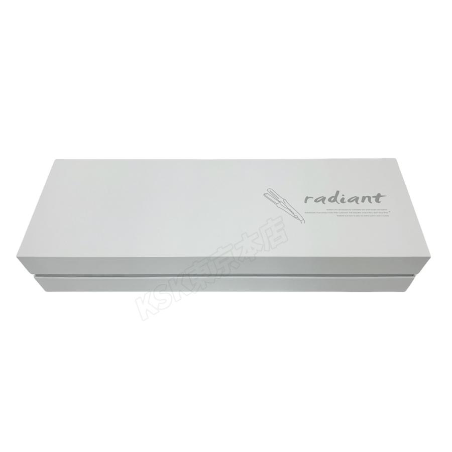 radiant（ラディアント） シルクプロヘアアイロン 28mm レッド 業務用