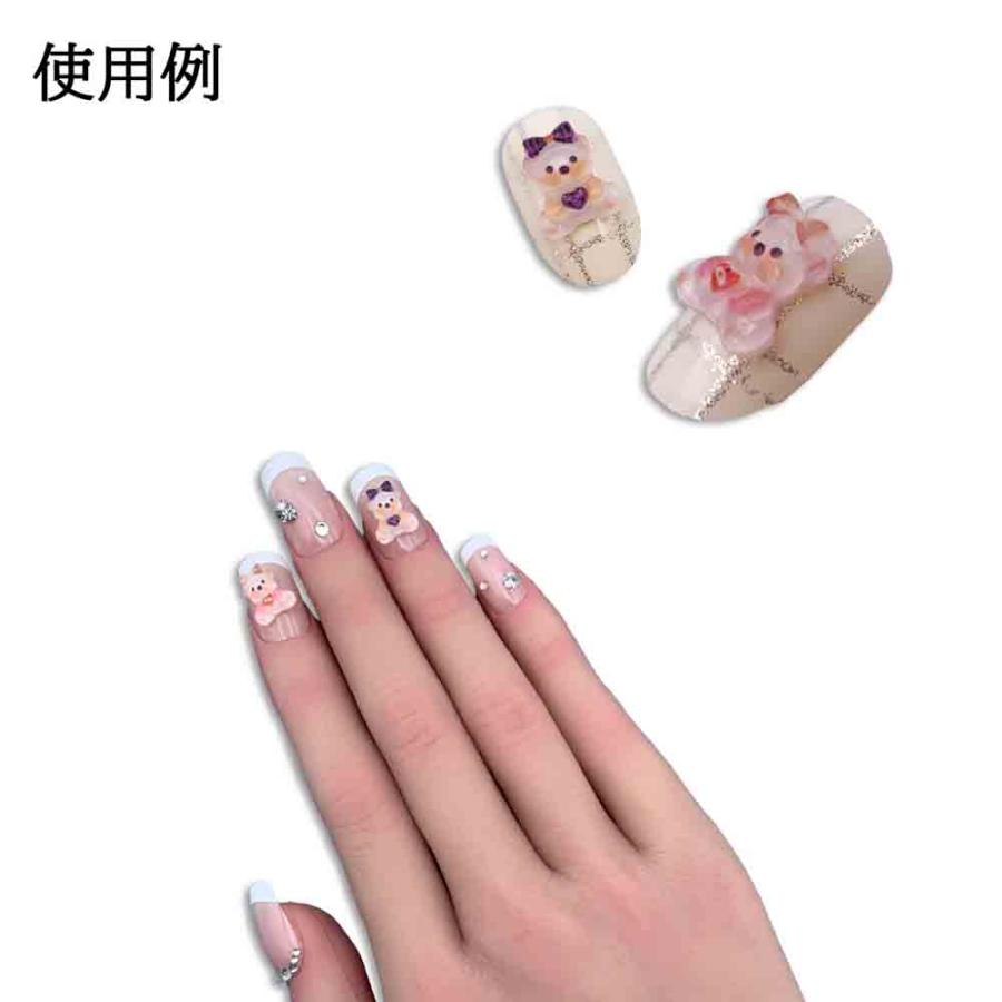 ネイルパーツ レジン くま りぼん ハート 【公式通販】