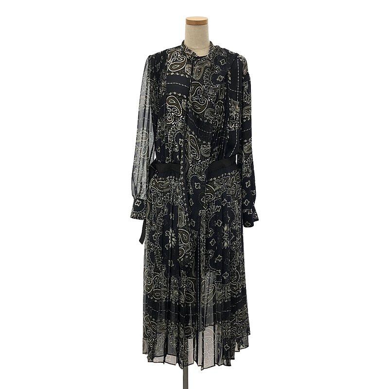 sacai（サカイ） 【美品】 | 2023SS | Bandana Print Dress ワンピース