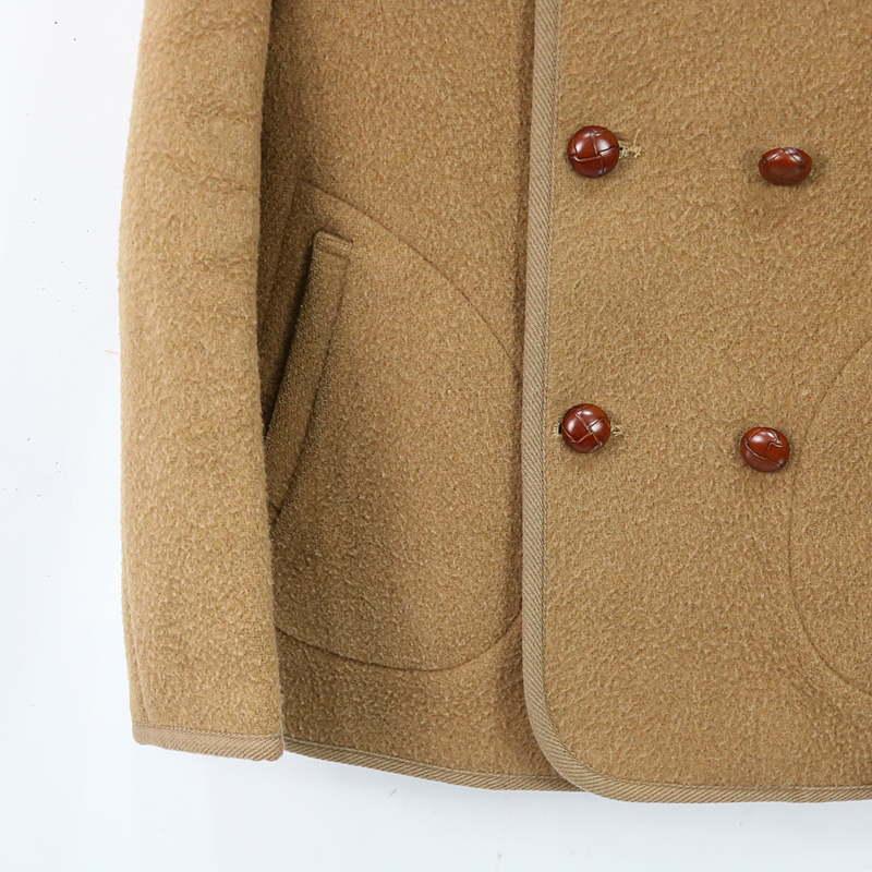 Danton（ダントン） | ウールモッサフード付き ダブルジャケット | 34