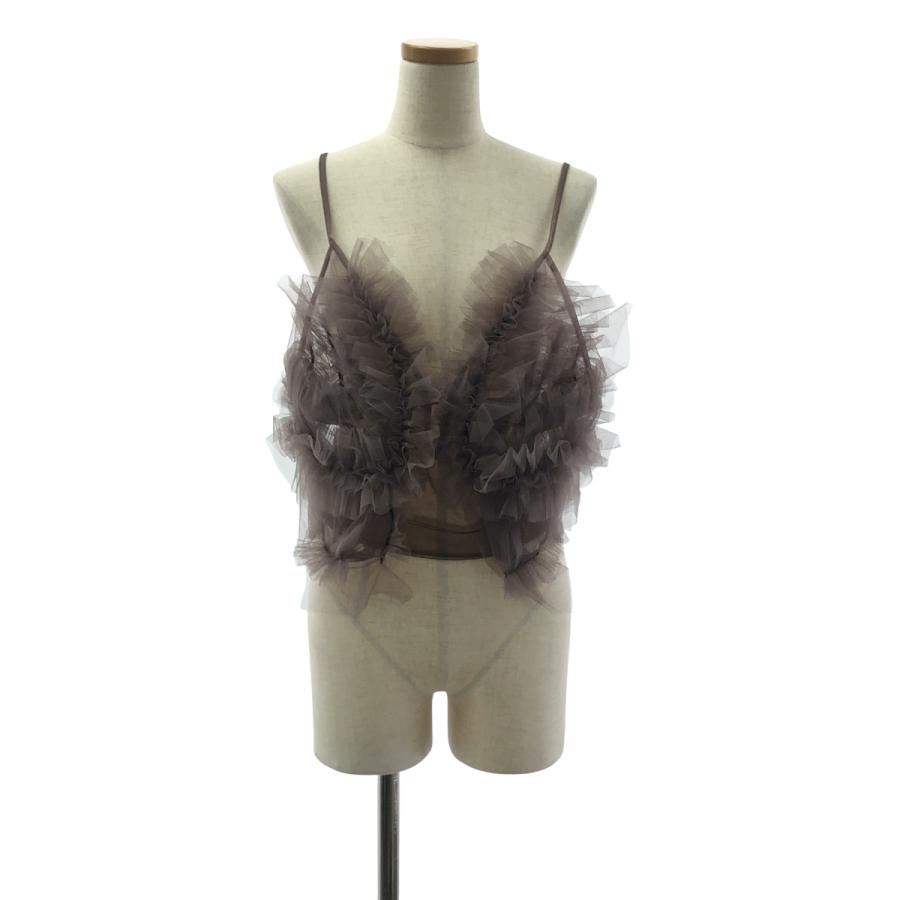Chika Kisada 【美品】 Chika Kisada / チカキサダ | tulle cami top