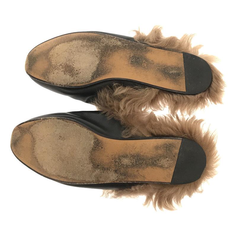 GUCCI（グッチ） | プリンスタウン ホースビット ファー ミュール