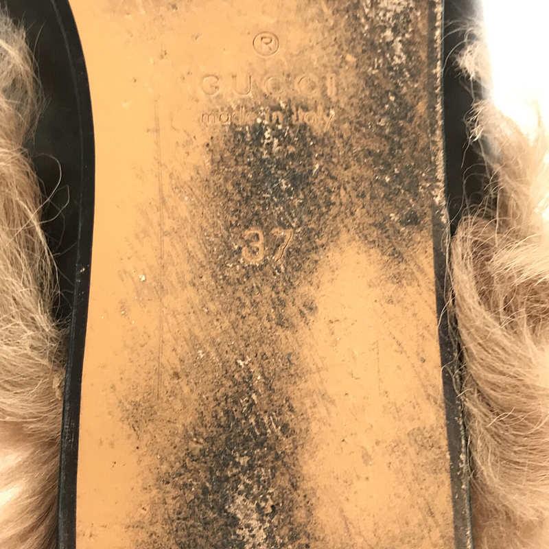 GUCCI（グッチ） | プリンスタウン ホースビット ファー ミュール