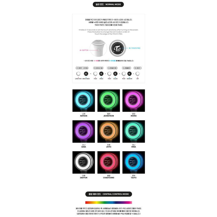 公式ペンライト] TWICE - OFFICAIL LIGHT STICK VER.3 / CANDYBONG