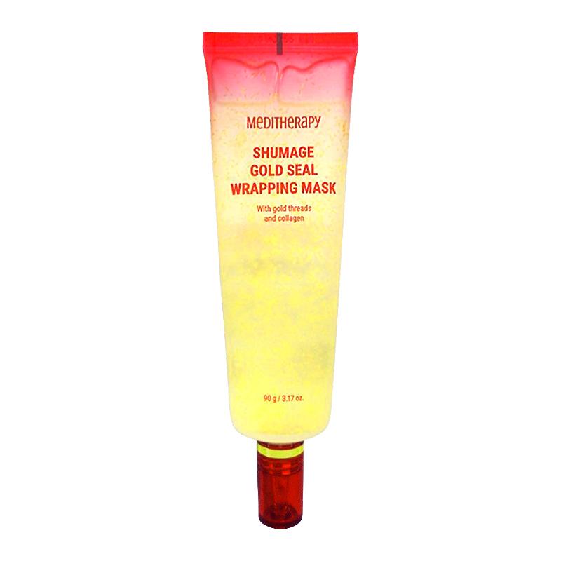 meditherapy メディテラピー シューマジゴールド糸ラッピングマスク