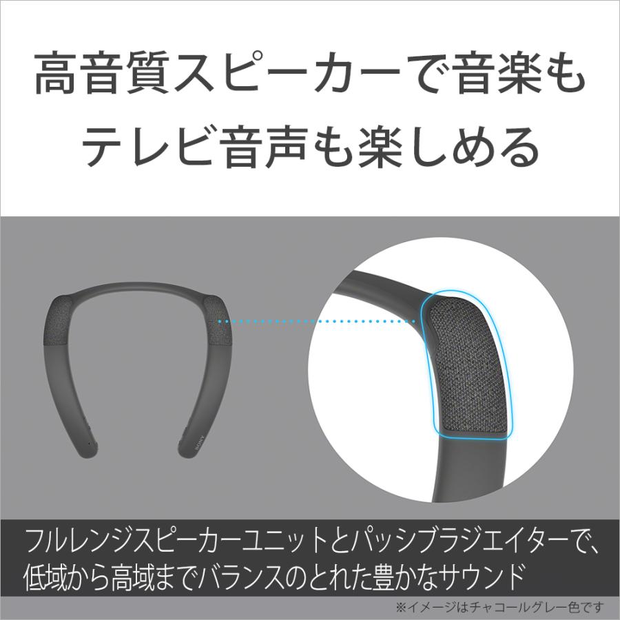 SONY（ソニー） ワイヤレスネックバンドスピーカー SRS-NB10 HC