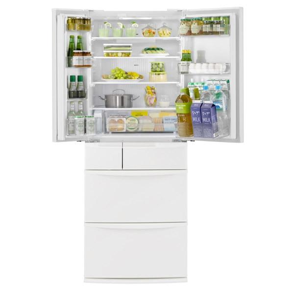 Panasonic（パナソニック） 6ドア冷蔵庫 NR-FVF45S3-W : ケーズデンキ