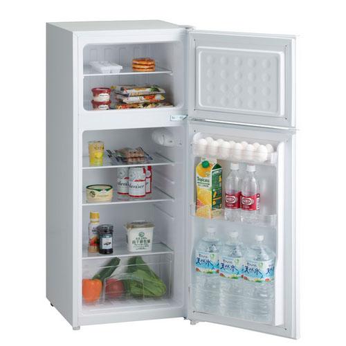 Haier（ハイアール） 2ドア冷凍冷蔵庫 JR-N130C(W) : ケーズデンキ