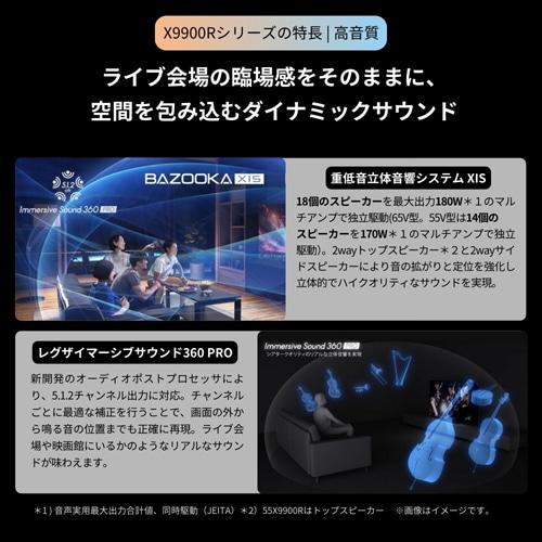 REGZA（レグザ） 55V型 4Kチューナー内蔵有機ELテレビ タイムシフト