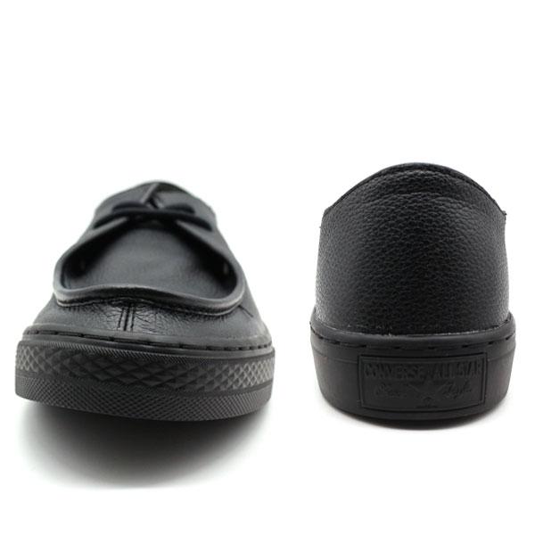 CONVERSE（コンバース） モカシン メンズ 靴 黒 ブラック 革靴 レザー