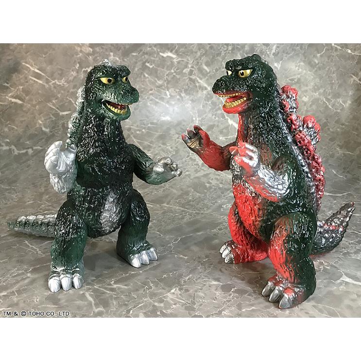 復刻版ポピーグレートザウルス ゴジラ＆ゴジラ(グリーンVer.)』 : く